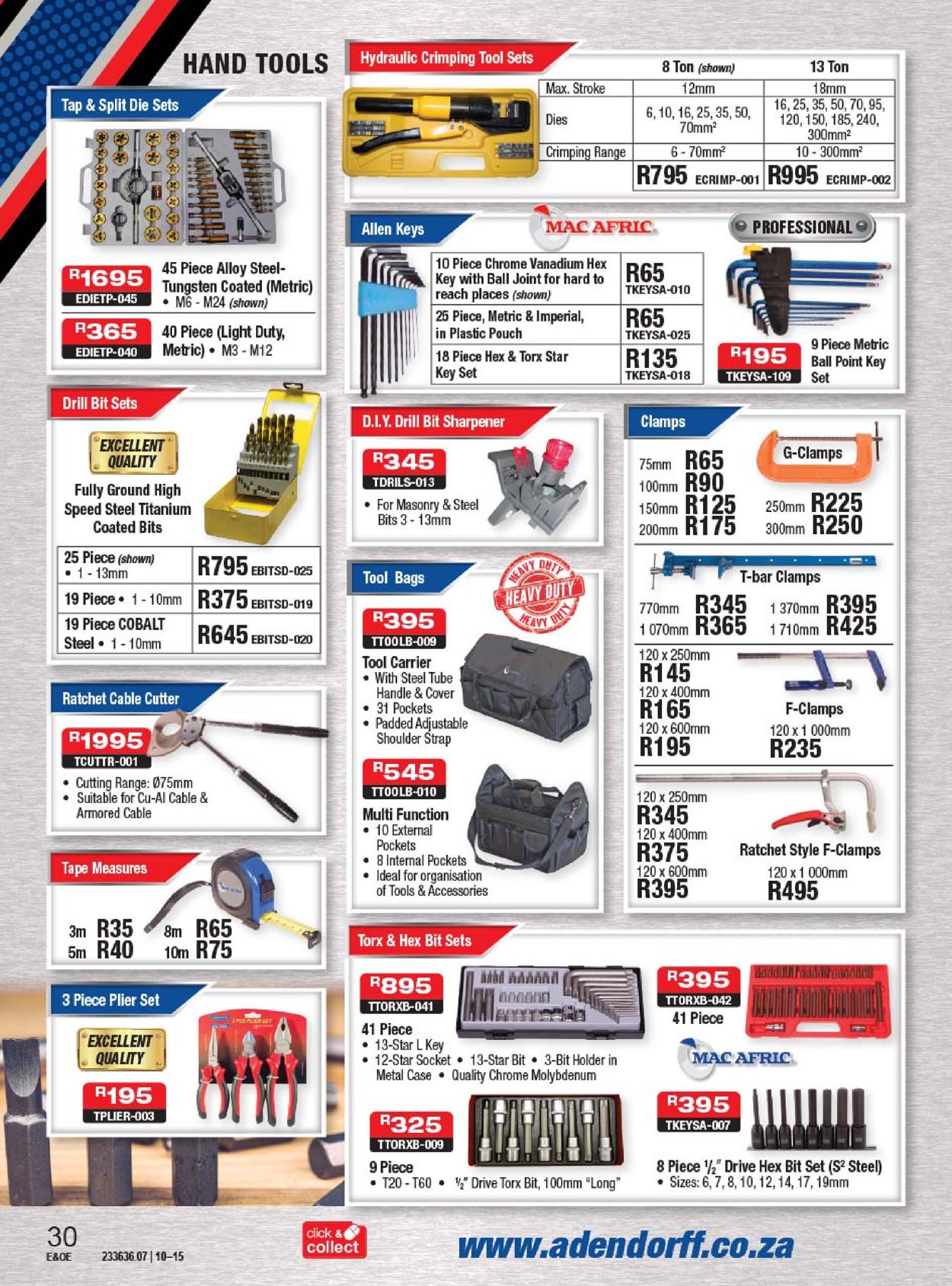 Adendorff Machinery Mart Catalogue - 2020/08/10-2020/08/15 (Page 33)