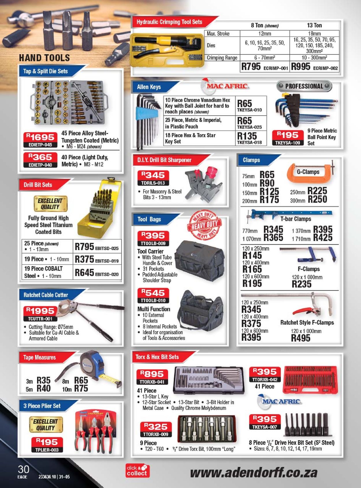 Adendorff Machinery Mart Catalogue - 2020/08/31-2020/09/05 (Page 33)