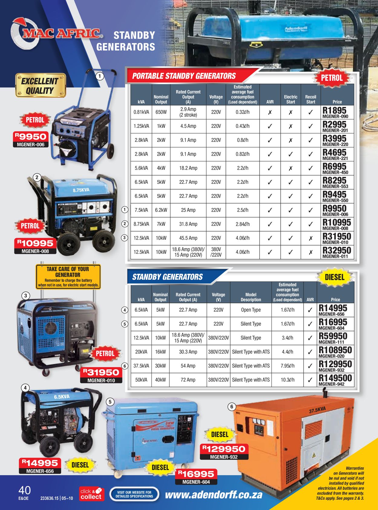 Adendorff Machinery Mart Catalogue - 2020/10/05-2020/10/10 (Page 44)