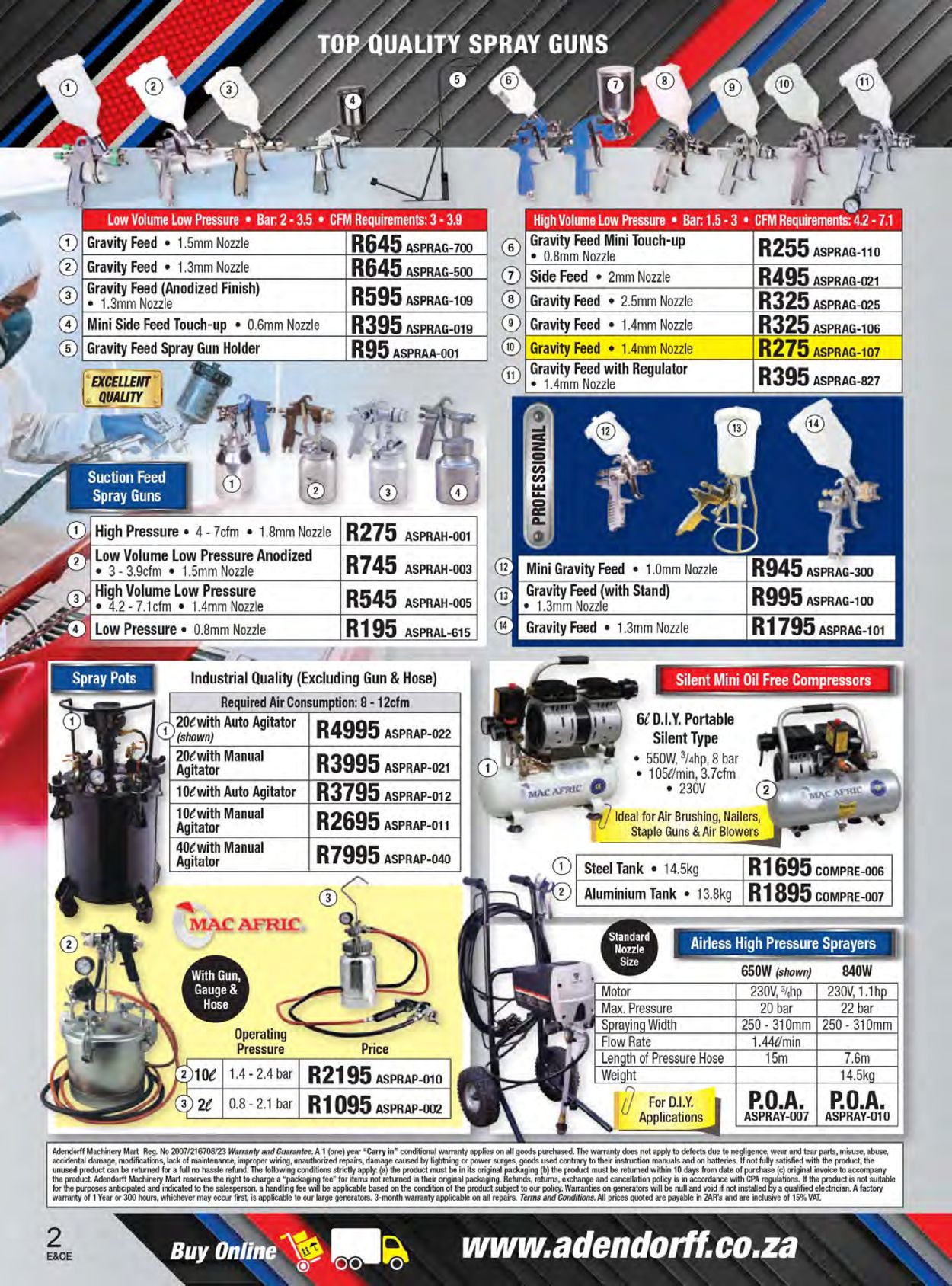 Adendorff Machinery Mart Catalogue - 2020/11/01-2020/11/14 (Page 2)