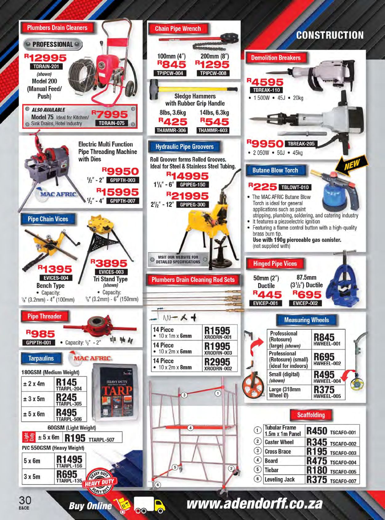 Adendorff Machinery Mart Catalogue - 2020/11/01-2020/11/14 (Page 30)