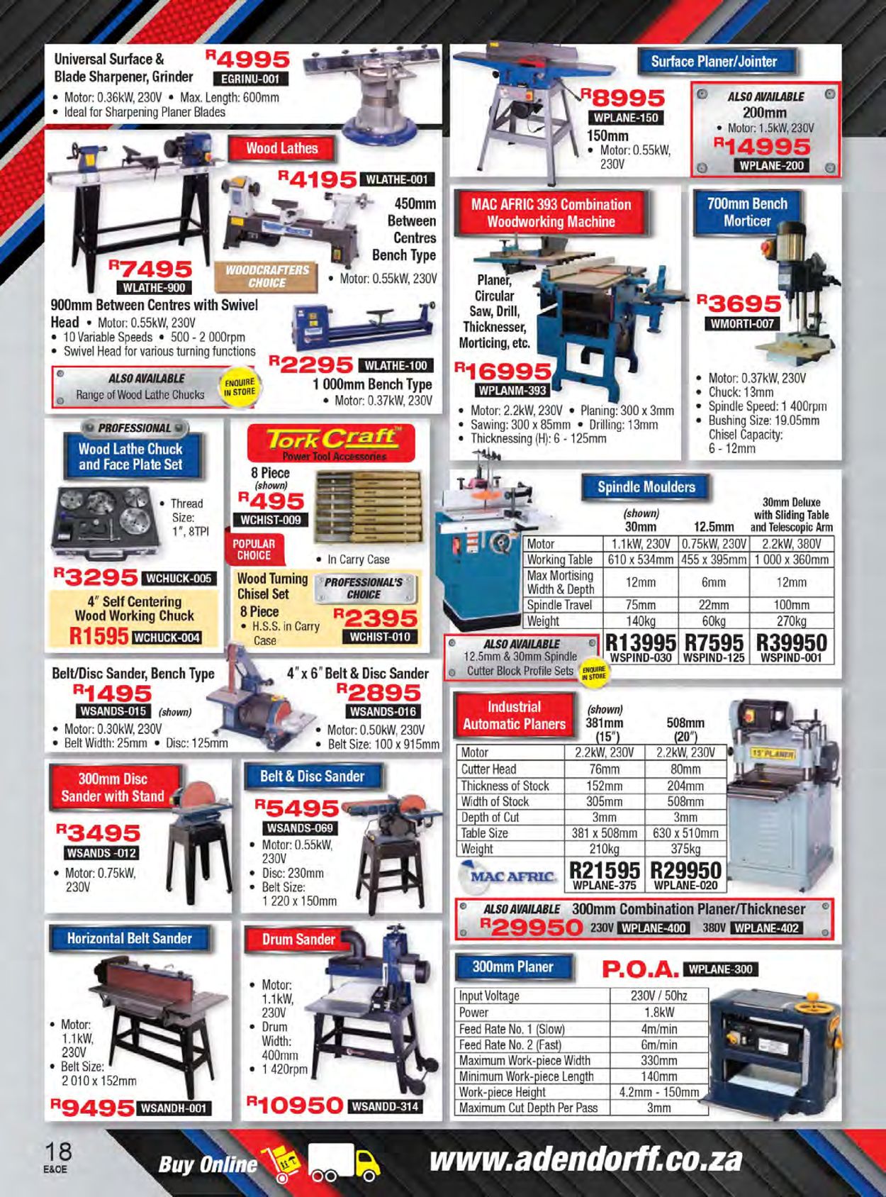 Adendorff Machinery Mart Catalogue - 2020/11/01-2020/12/18 (Page 18)