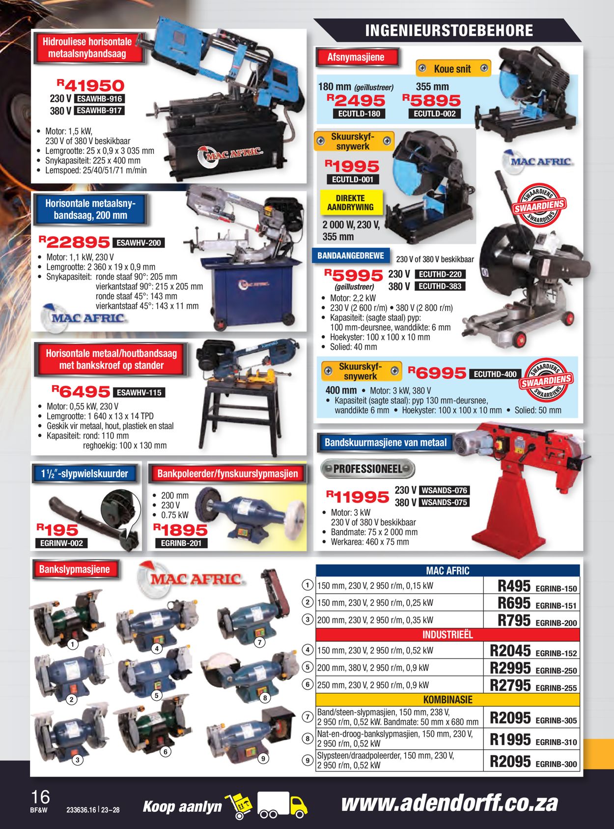 Adendorff Machinery Mart Black Friday 2020 Catalogue - 2020/11/23-2020/11/28 (Page 17)