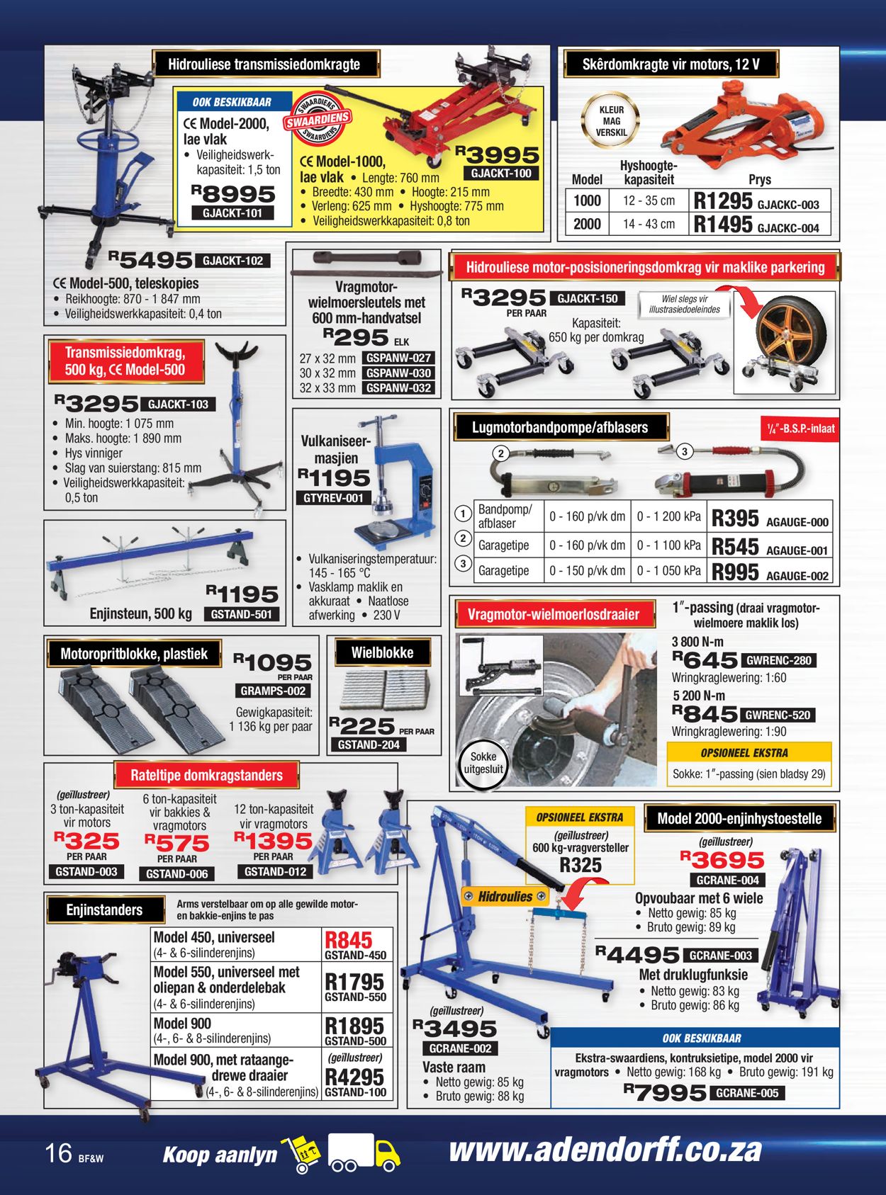 Adendorff Machinery Mart Catalogue - 2021/01/14-2021/01/20 (Page 16)