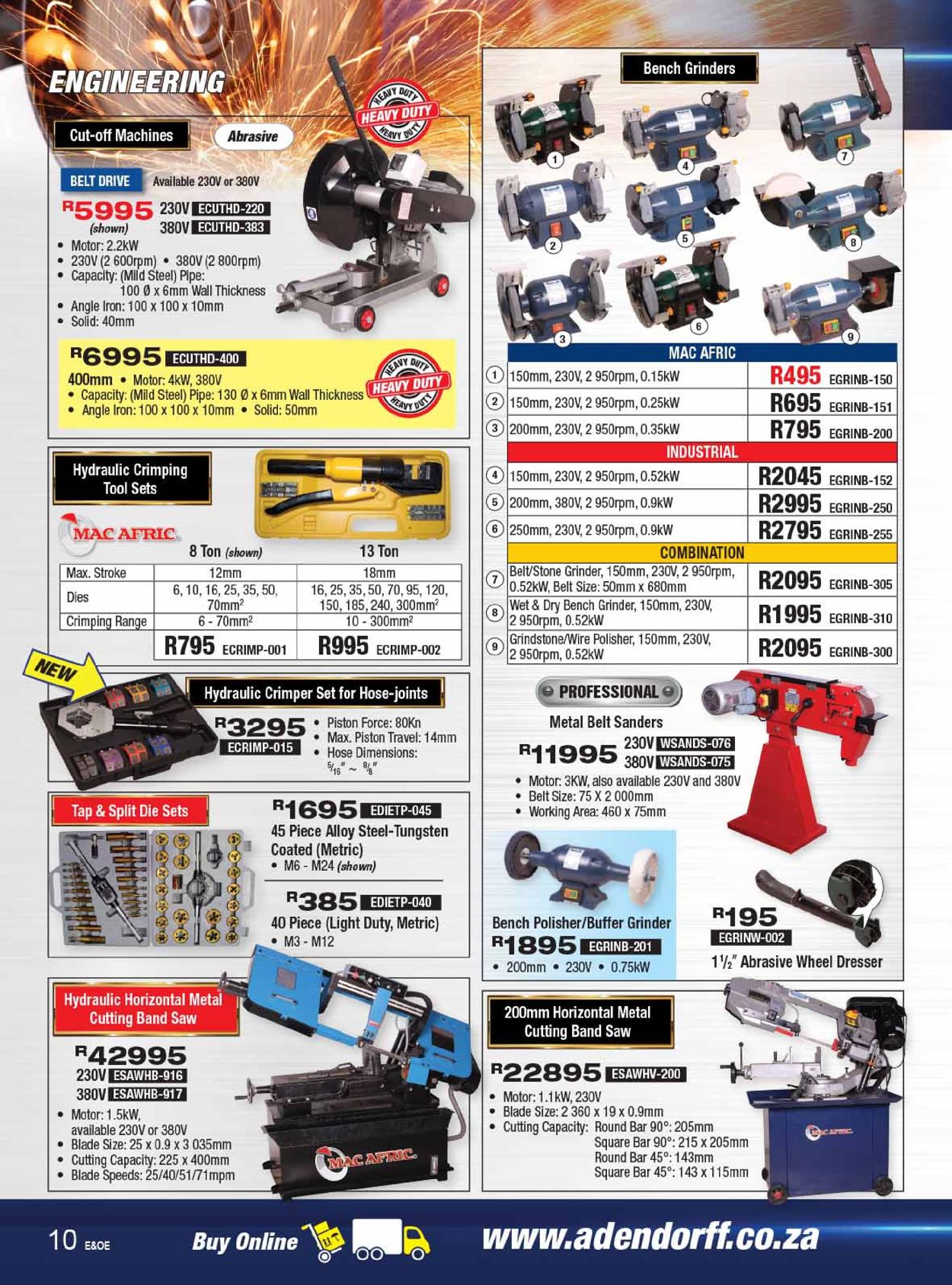 Adendorff Machinery Mart Catalogue - 2021/02/01-2021/03/31 (Page 10)