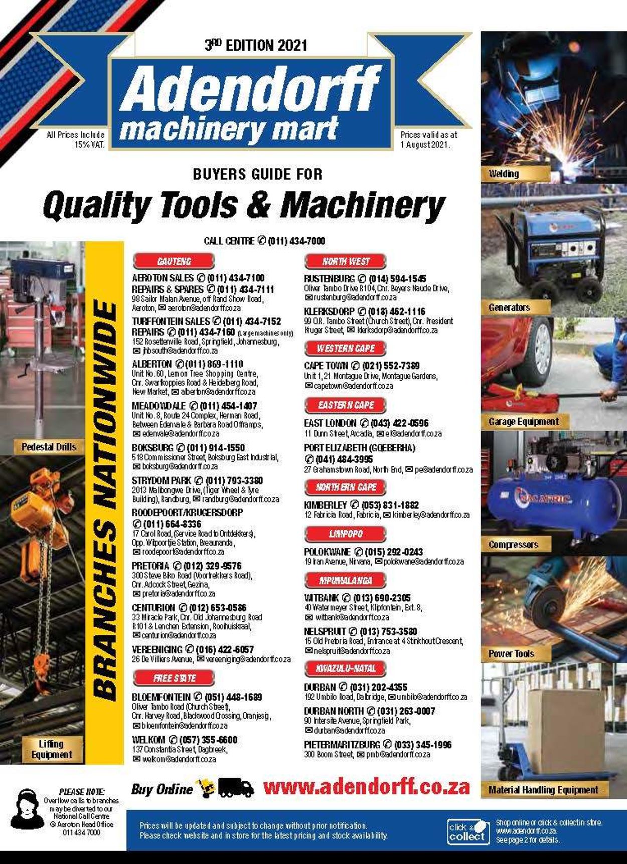 Adendorff Machinery Mart Catalogue - 2021/07/04-2021/07/31