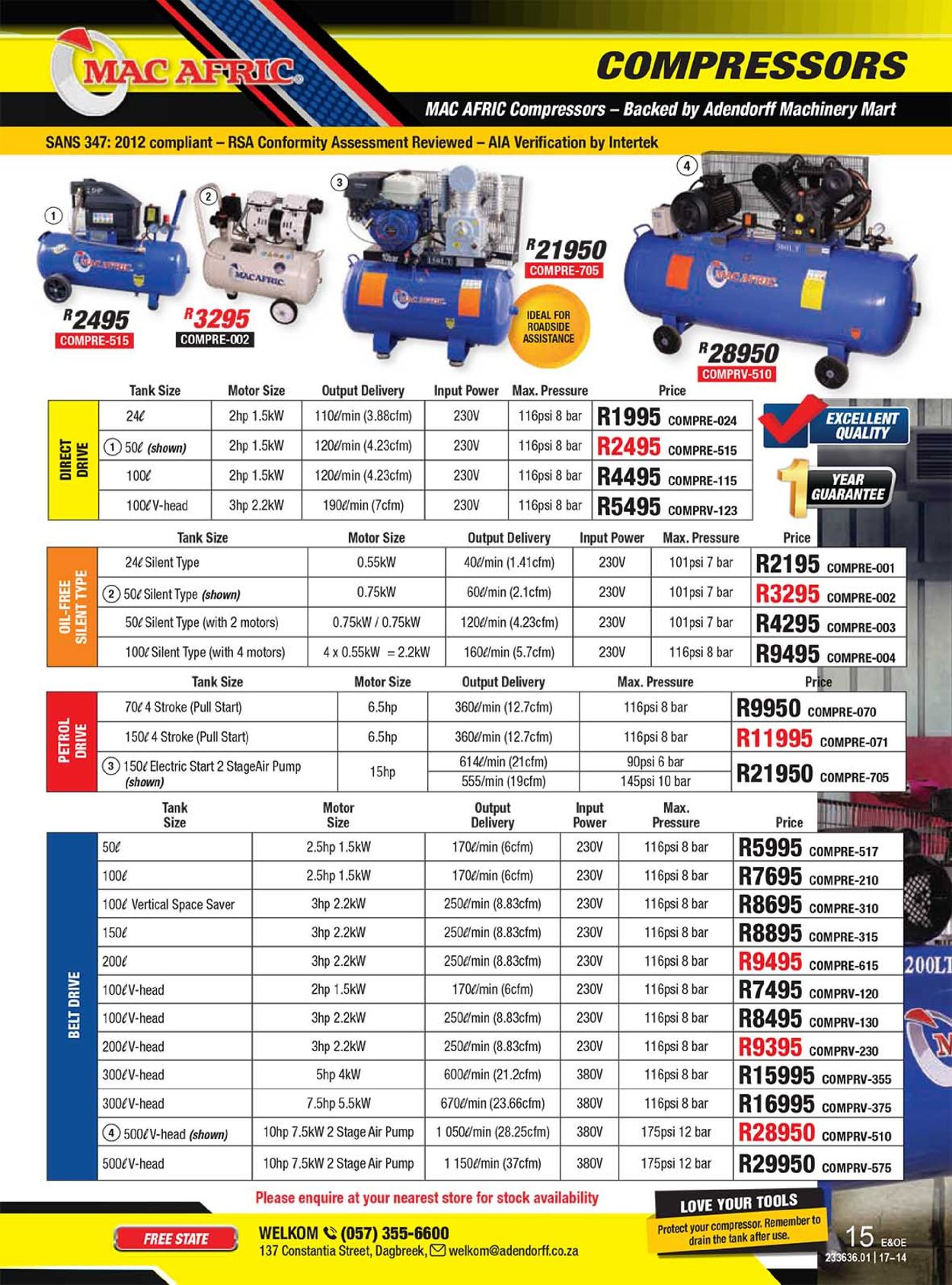 Adendorff Machinery Mart Catalogue - 2022/01/17-2022/01/31 (Page 15)