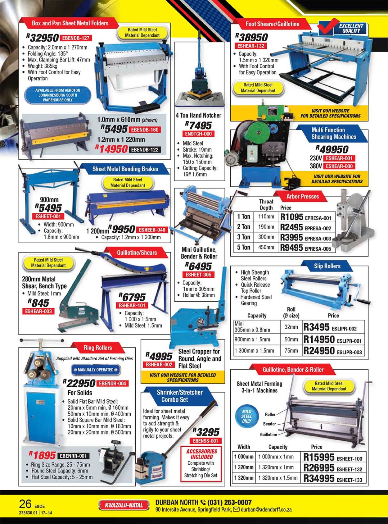 Adendorff Machinery Mart Catalogue - 2022/01/17-2022/01/31 (Page 26)