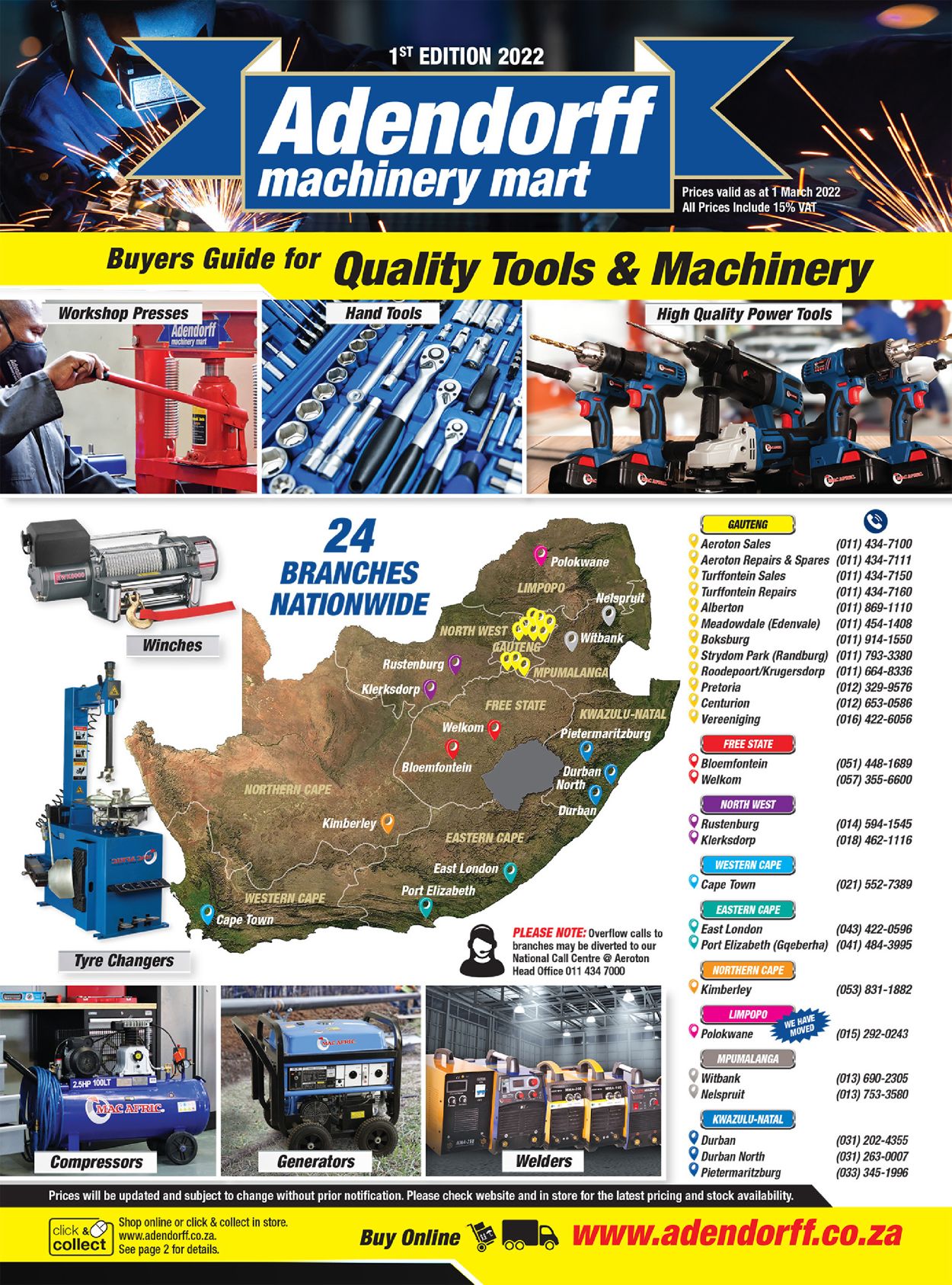 Adendorff Machinery Mart Catalogue - 2022/03/01-2022/03/31
