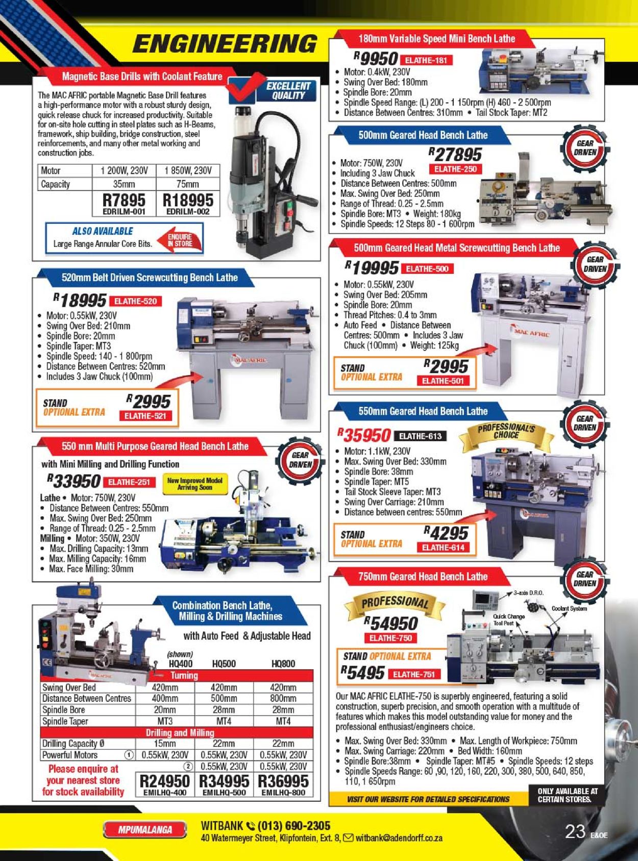 Adendorff Machinery Mart Catalogue - 2022/03/01-2022/03/31 (Page 25)