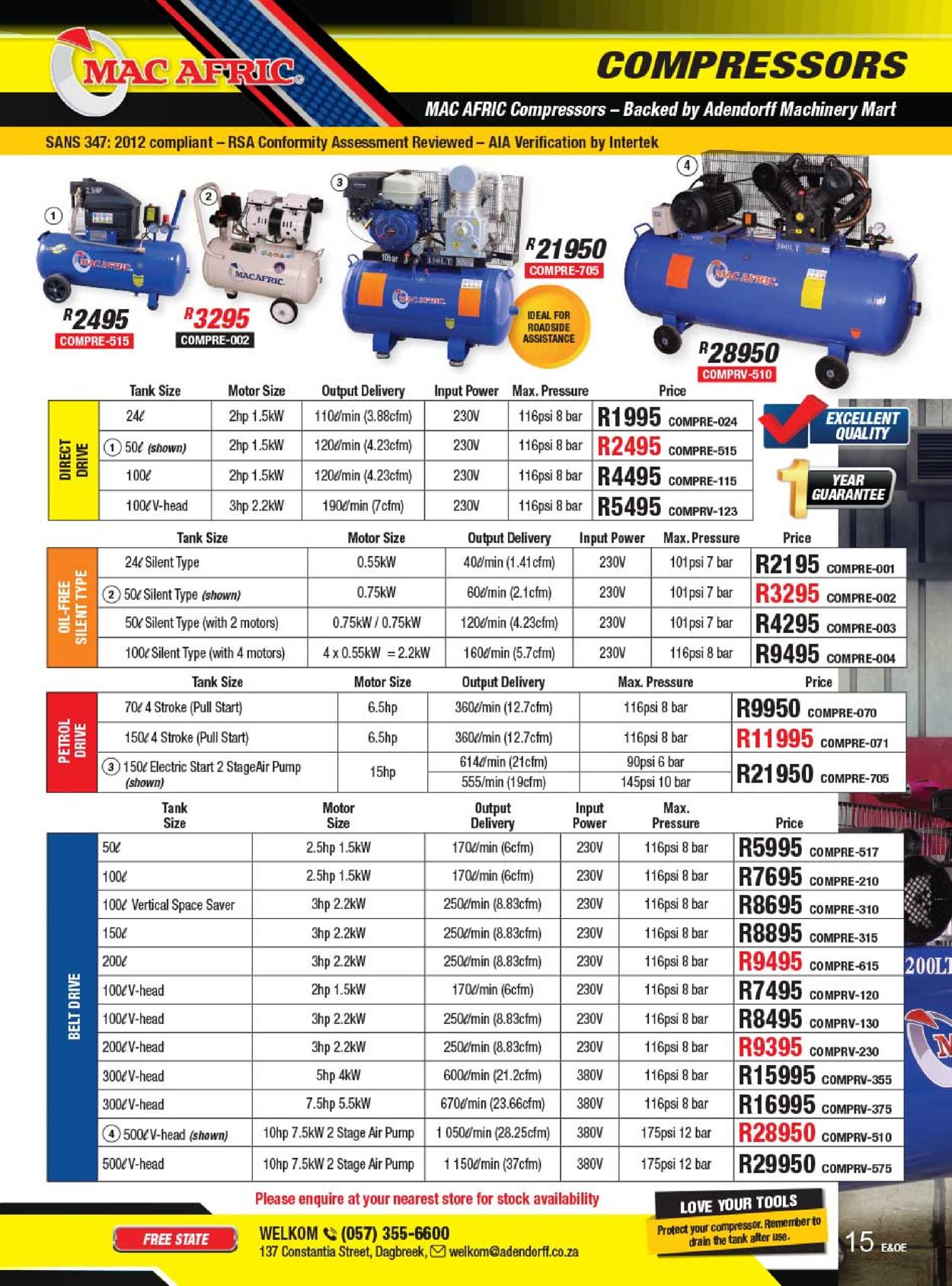 Adendorff Machinery Mart Catalogue - 2022/03/01-2022/05/31 (Page 17)