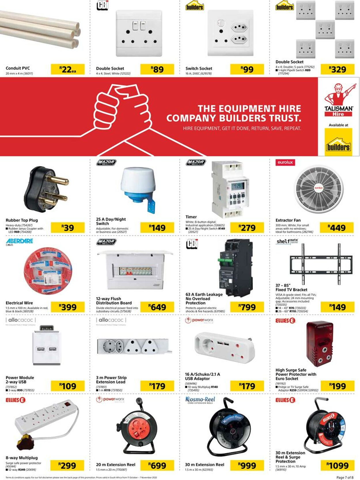 Builders Warehouse Catalogue - 2022/10/11-2022/11/07 (Page 7)