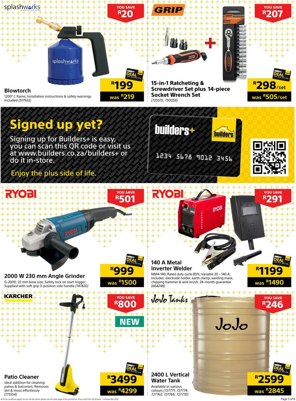 Builders Warehouse Catalogue - 2022/10/25-2022/11/14 (Page 5)