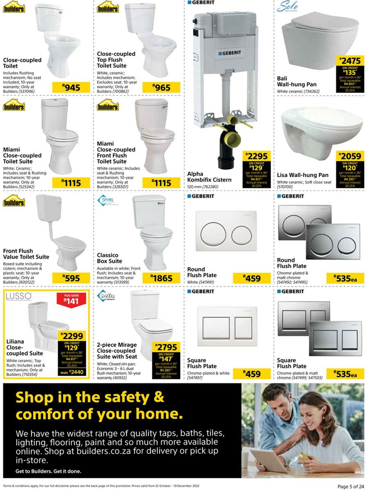 Builders Warehouse Catalogue - 2022/10/25-2022/12/19 (Page 5)
