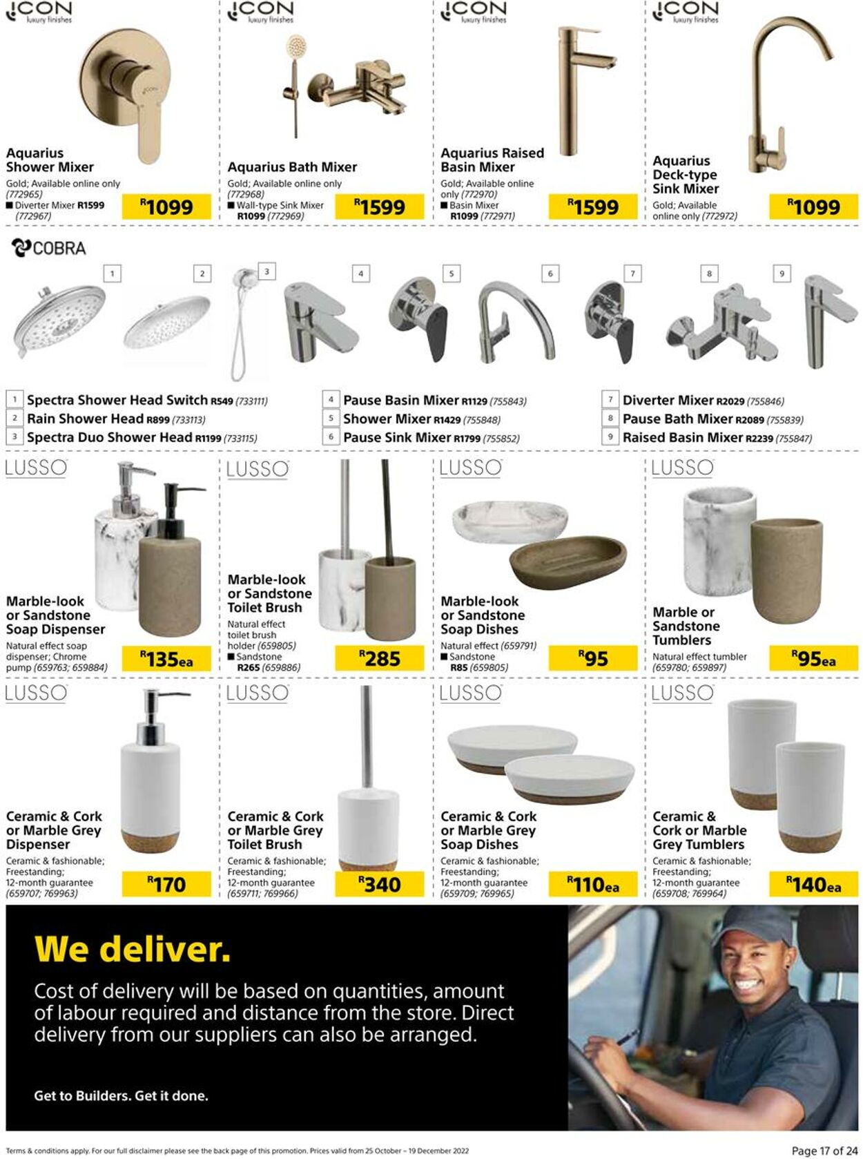Builders Warehouse Catalogue - 2022/10/25-2022/12/19 (Page 17)