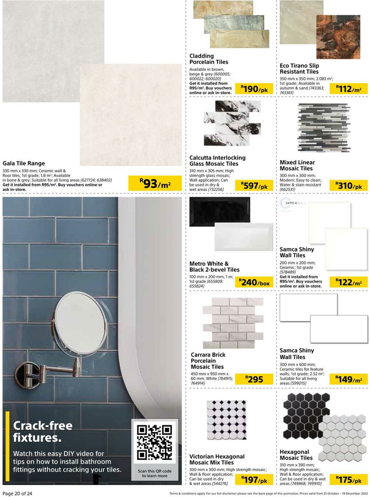 Builders Warehouse Catalogue - 2022/10/25-2022/12/19 (Page 20)