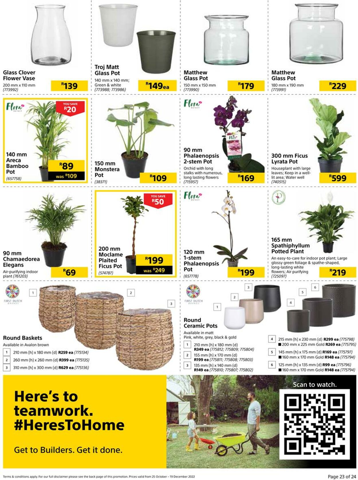 Builders Warehouse Catalogue - 2022/10/25-2022/12/19 (Page 23)