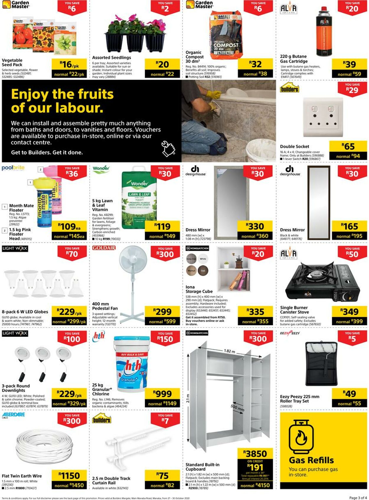 Builders Warehouse Catalogue - 2022/10/27-2022/10/30 (Page 3)