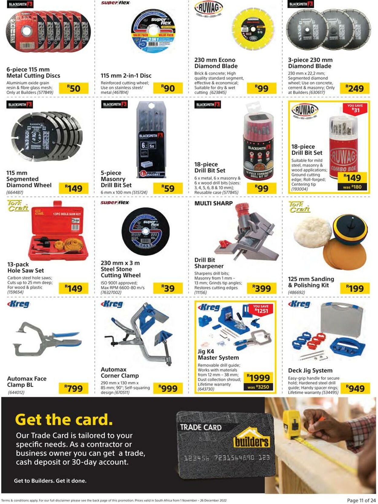 Builders Warehouse Catalogue - 2022/11/01-2022/12/26 (Page 11)