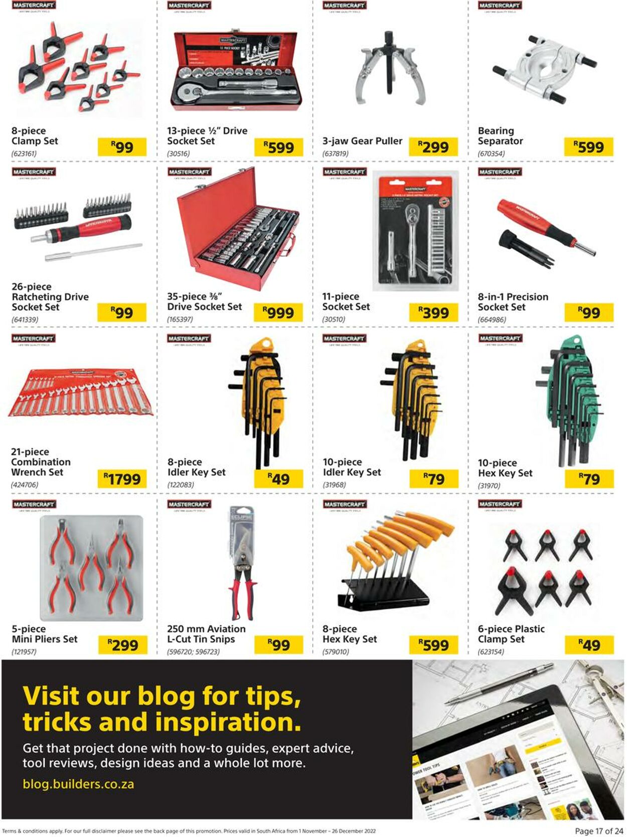 Builders Warehouse Catalogue - 2022/11/01-2022/12/26 (Page 17)
