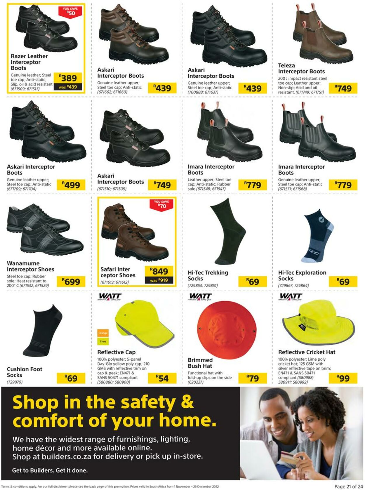 Builders Warehouse Catalogue - 2022/11/01-2022/12/26 (Page 21)