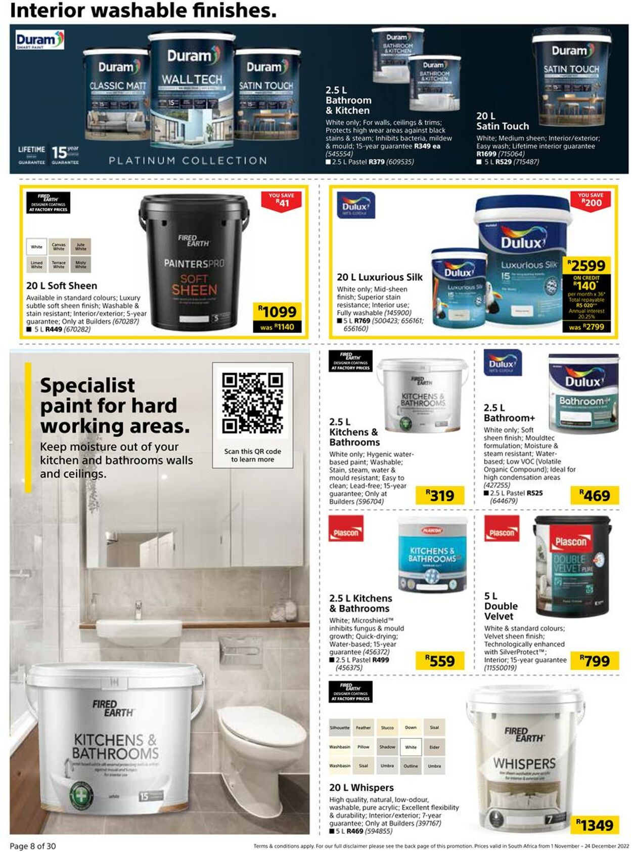 Builders Warehouse Catalogue - 2022/11/01-2022/12/24 (Page 8)