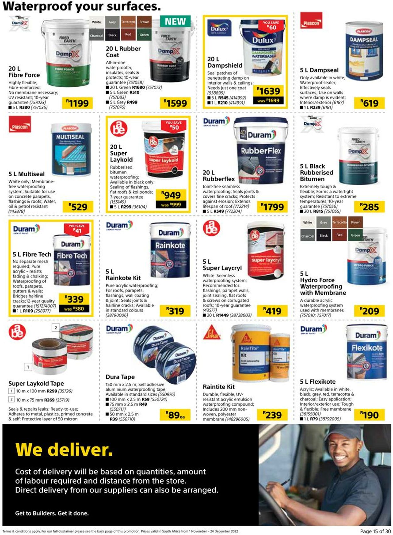 Builders Warehouse Catalogue - 2022/11/01-2022/12/24 (Page 15)