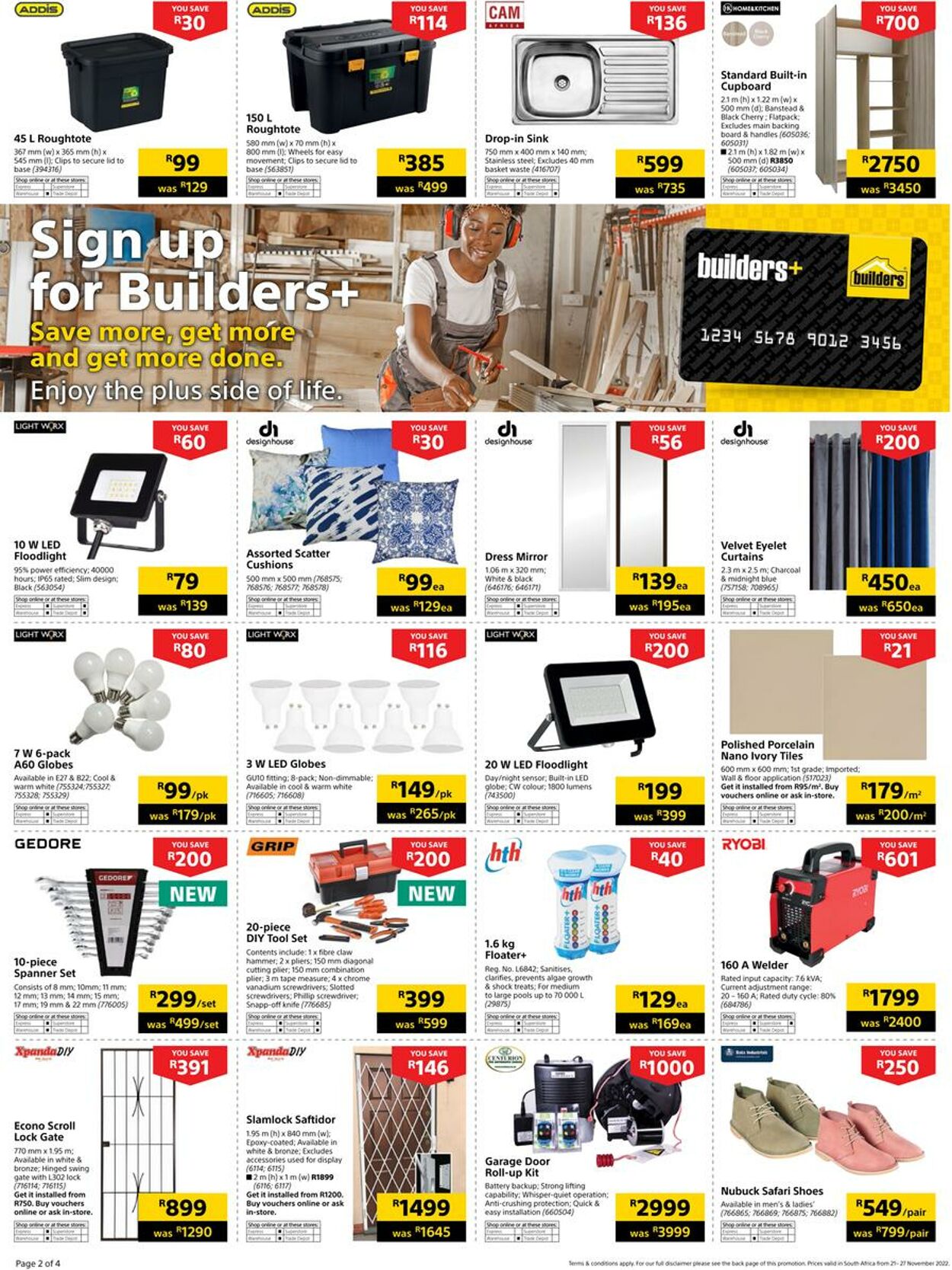 Builders Warehouse Catalogue - 2022/11/21-2022/11/27 (Page 2)