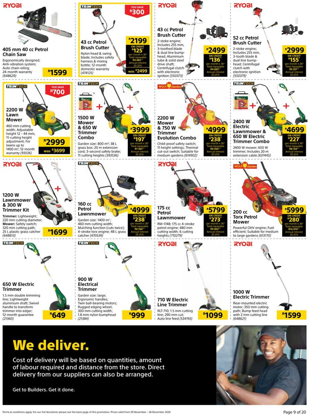 Builders Warehouse Catalogue - 2022/11/29-2022/12/26 (Page 9)
