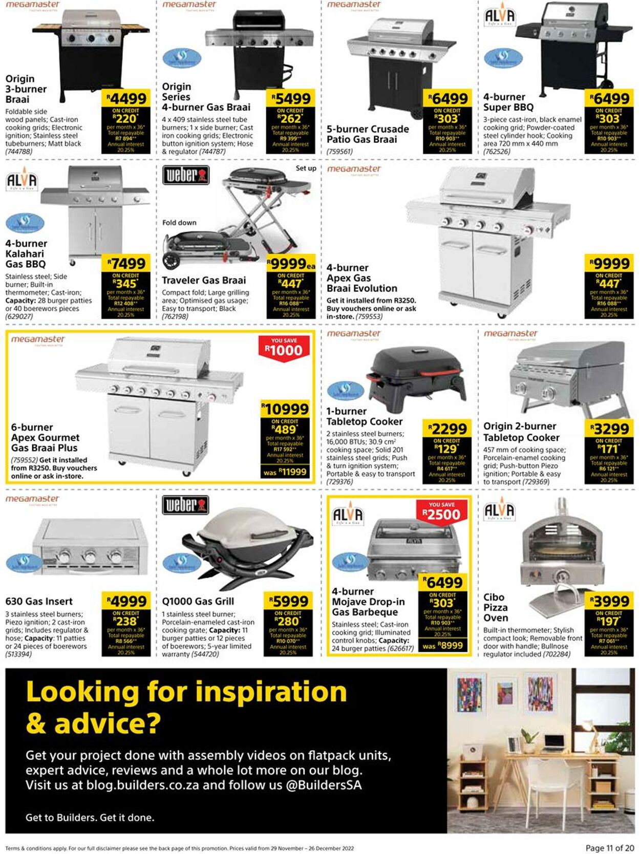 Builders Warehouse Catalogue - 2022/11/29-2022/12/26 (Page 11)
