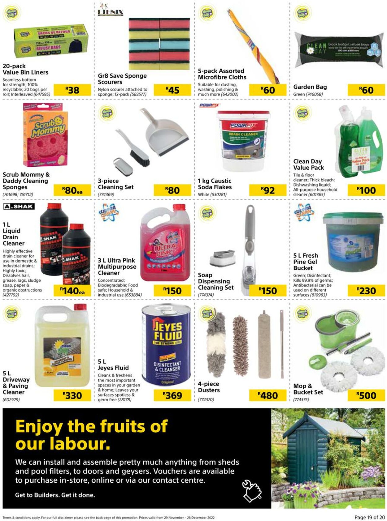 Builders Warehouse Catalogue - 2022/11/29-2022/12/26 (Page 19)