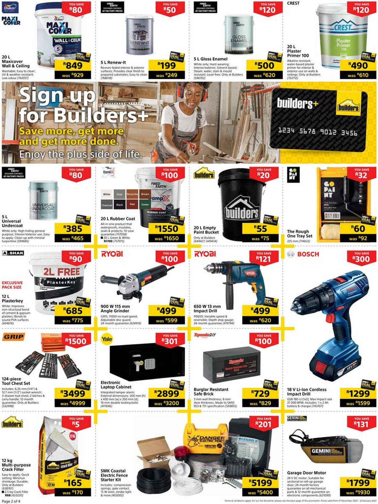 Builders Warehouse Catalogue - 2022/12/27-2023/01/23 (Page 2)