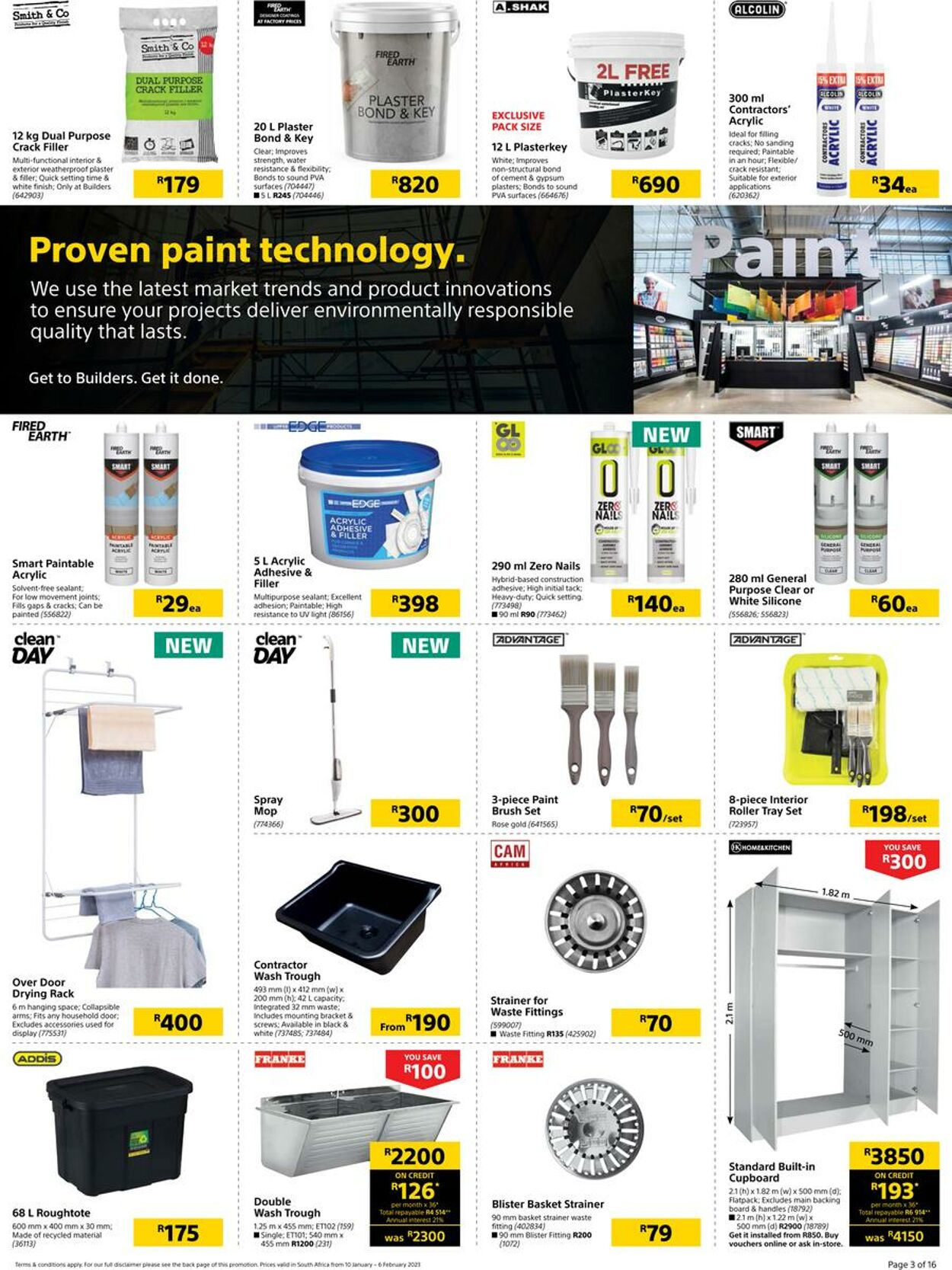 Builders Warehouse Catalogue - 2023/01/10-2023/02/06 (Page 3)