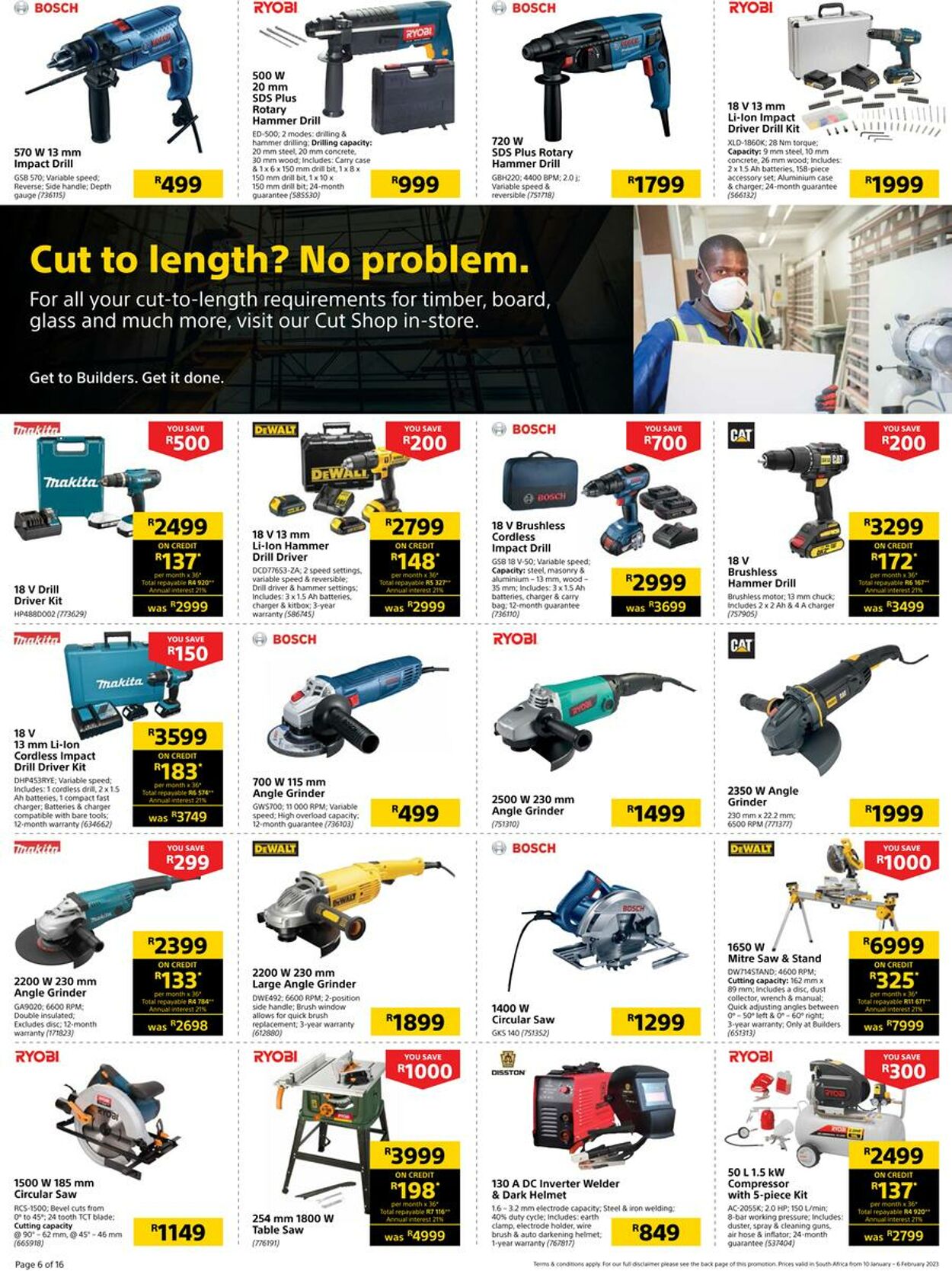 Builders Warehouse Catalogue - 2023/01/10-2023/02/06 (Page 6)
