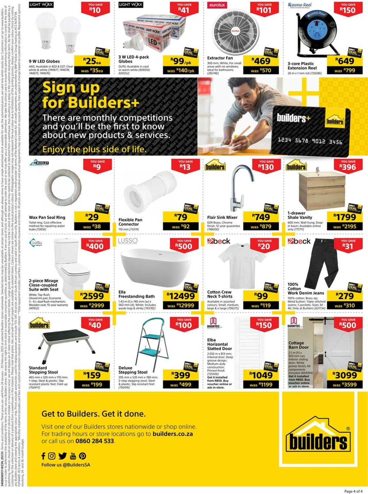 Builders Warehouse Catalogue - 2023/01/24-2023/02/20 (Page 4)