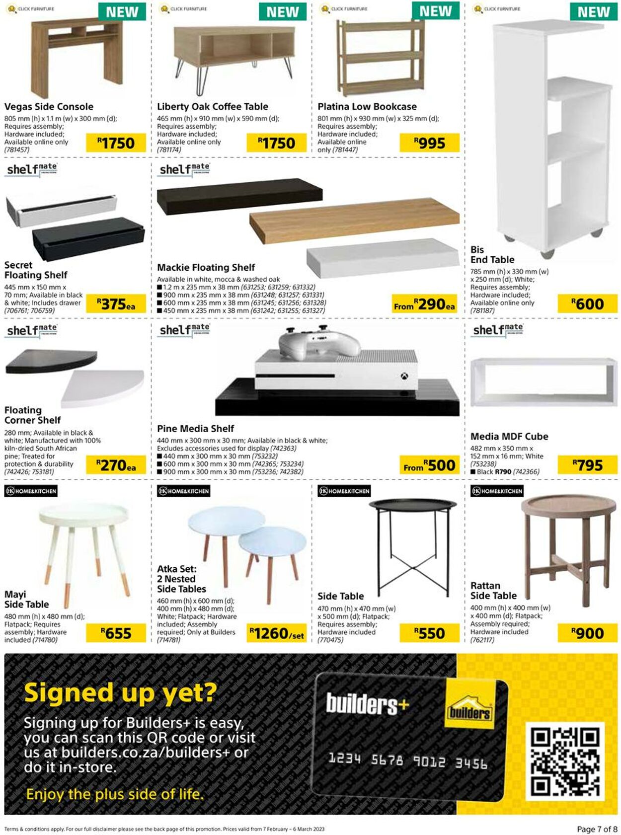 Builders Warehouse Catalogue - 2023/02/07-2023/03/06 (Page 7)