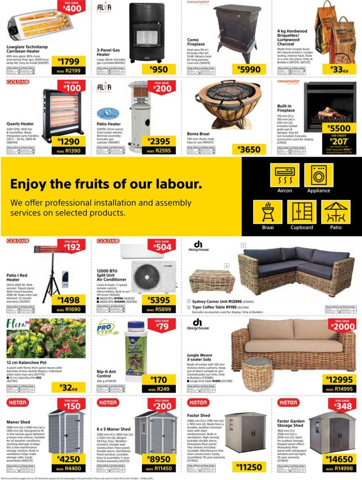 Builders Warehouse Catalogue - 2019/04/20-2019/05/19 (Page 6)