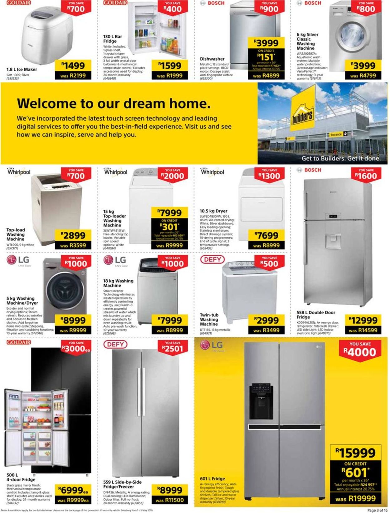 Builders Warehouse Catalogue - 2019/05/01-2019/05/05 (Page 3)