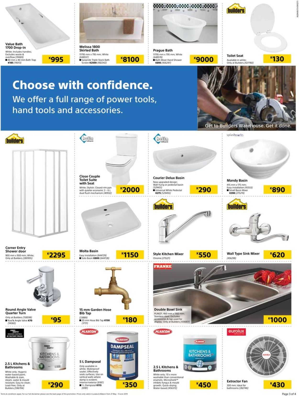 Builders Warehouse Catalogue - 2019/05/21-2019/06/09 (Page 3)