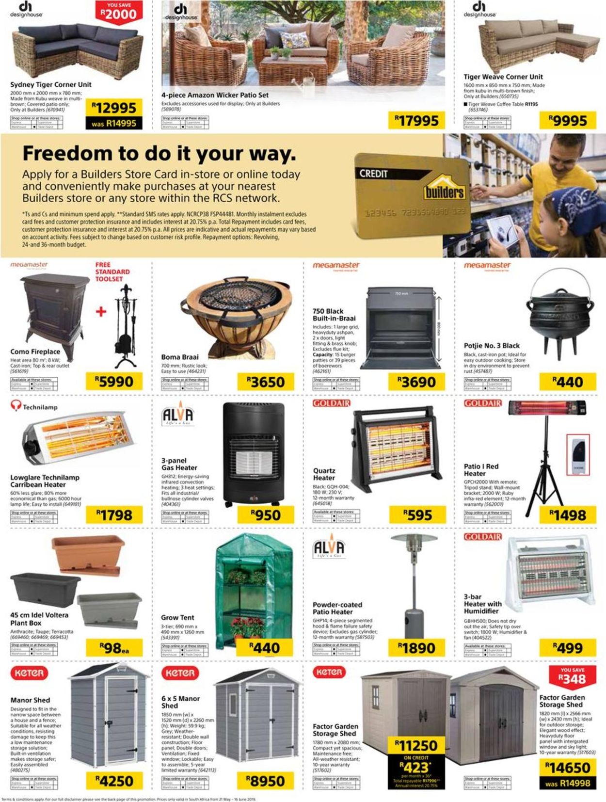 Builders Warehouse Catalogue - 2019/05/21-2019/06/16 (Page 38)