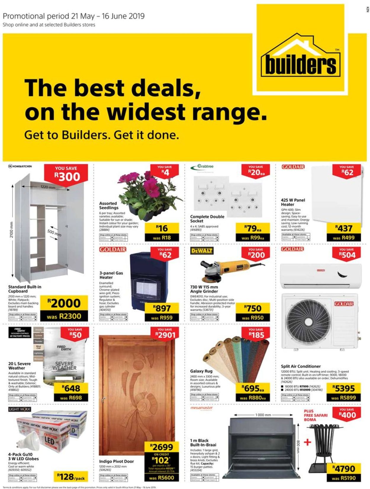 Builders Warehouse Catalogue - 2019/05/21-2019/06/16 (Page 18)
