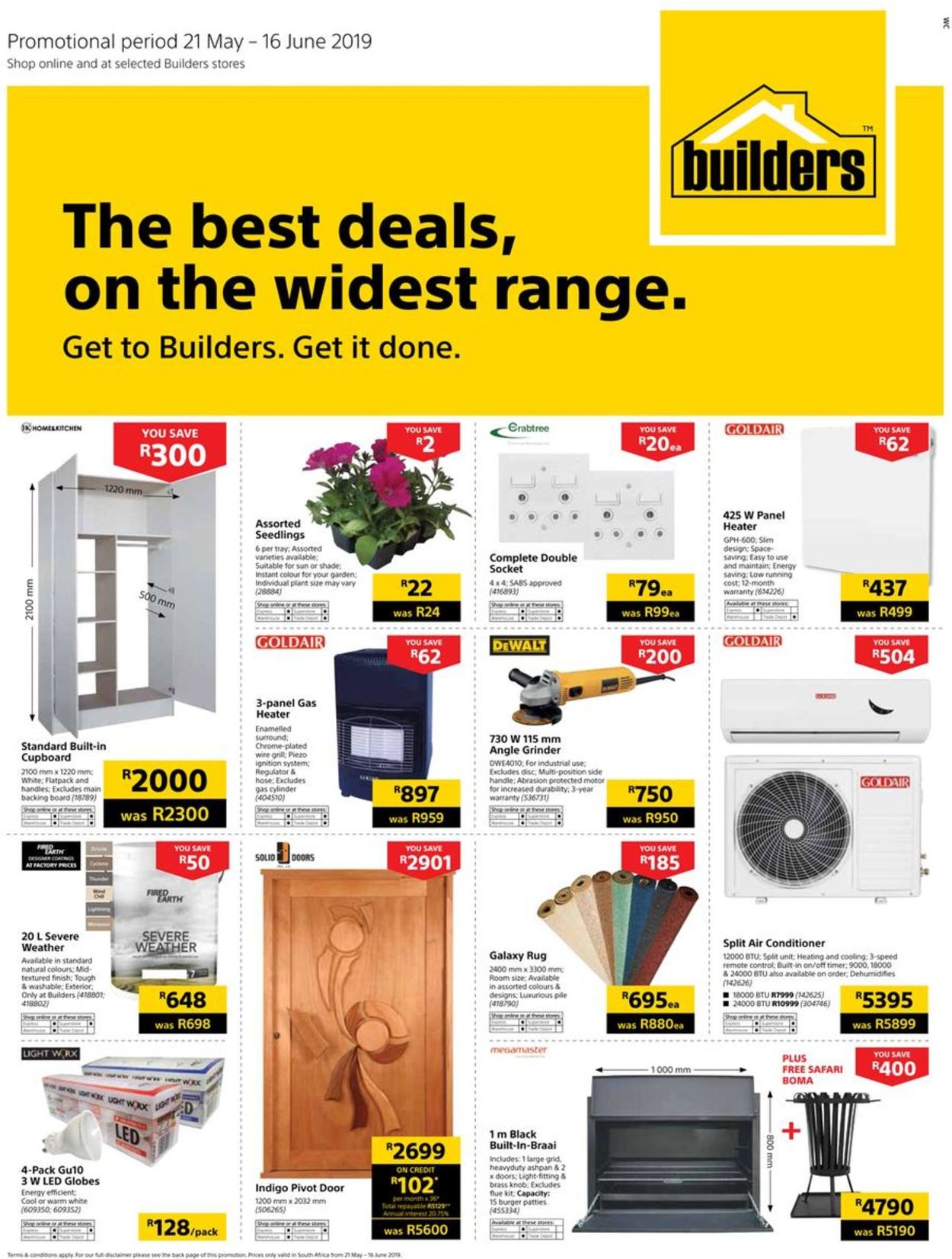 Builders Warehouse Catalogue - 2019/05/21-2019/06/16 (Page 50)