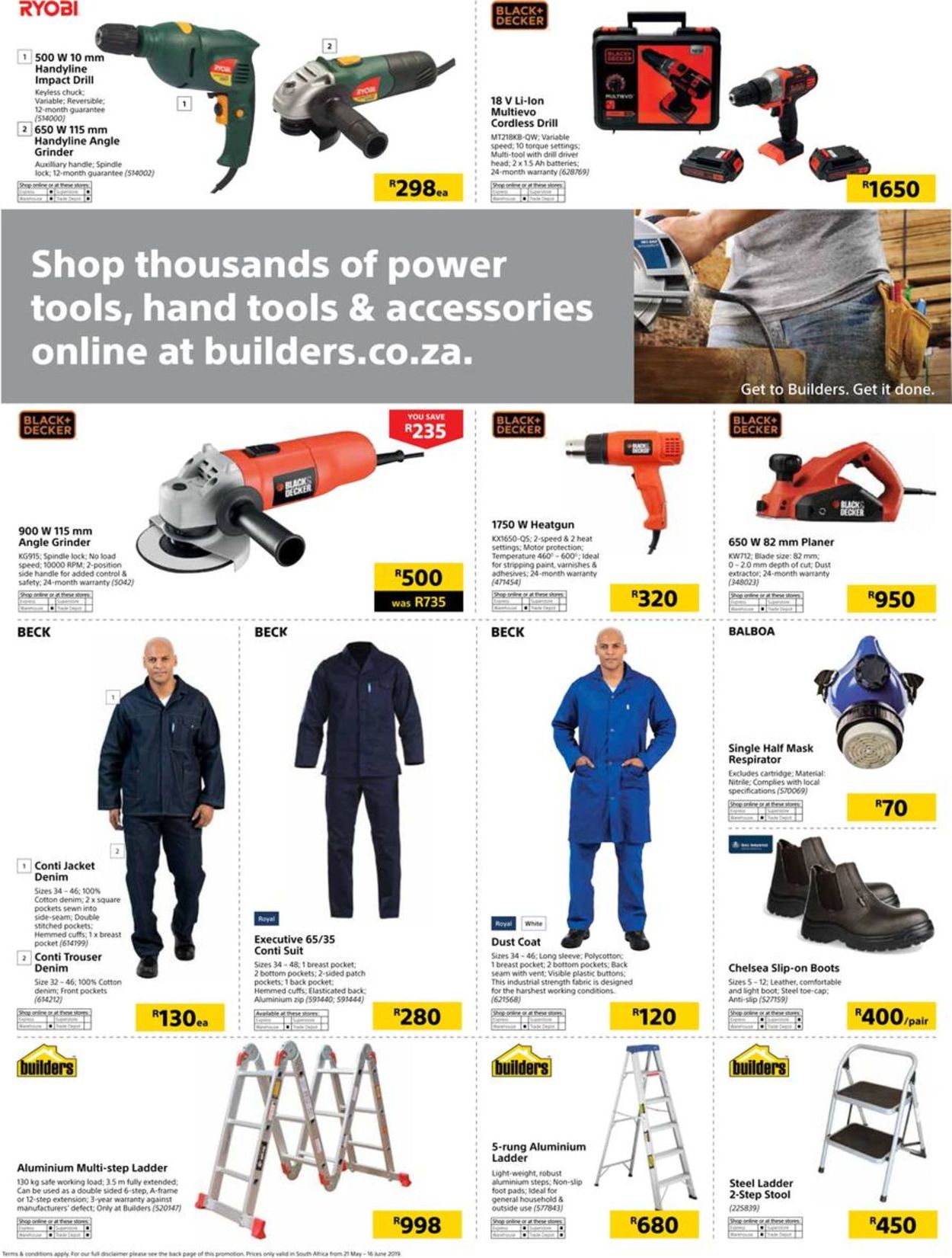 Builders Warehouse Catalogue - 2019/05/21-2019/06/16 (Page 126)