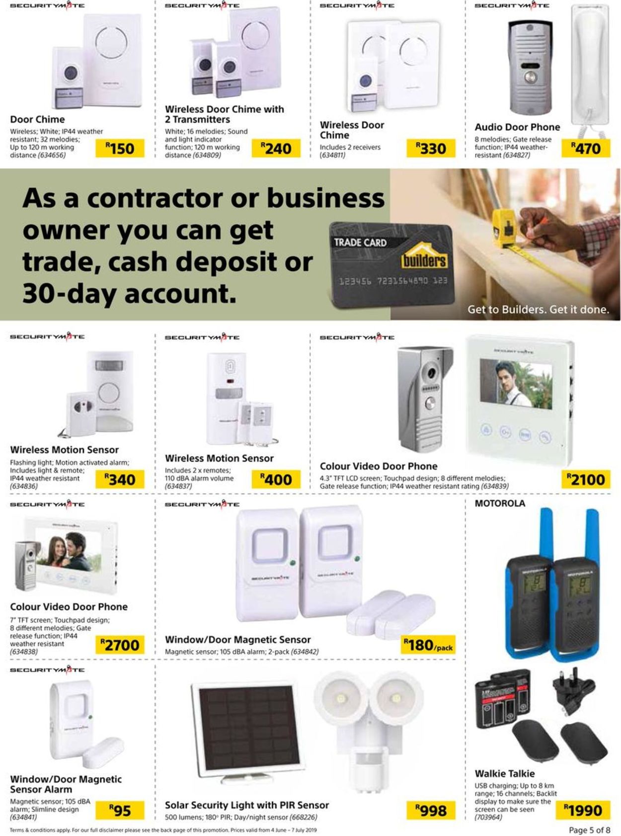 Builders Warehouse Catalogue - 2019/06/04-2019/07/07 (Page 5)