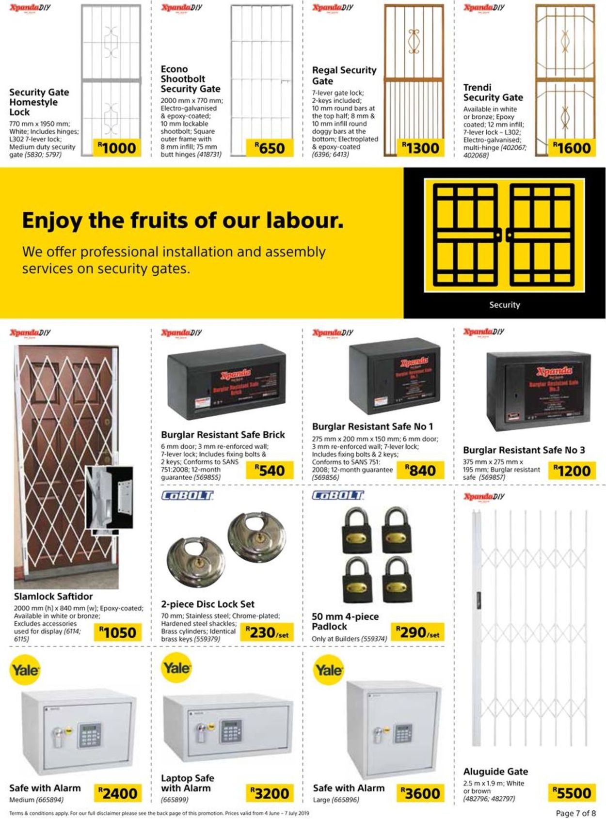 Builders Warehouse Catalogue - 2019/06/04-2019/07/07 (Page 7)