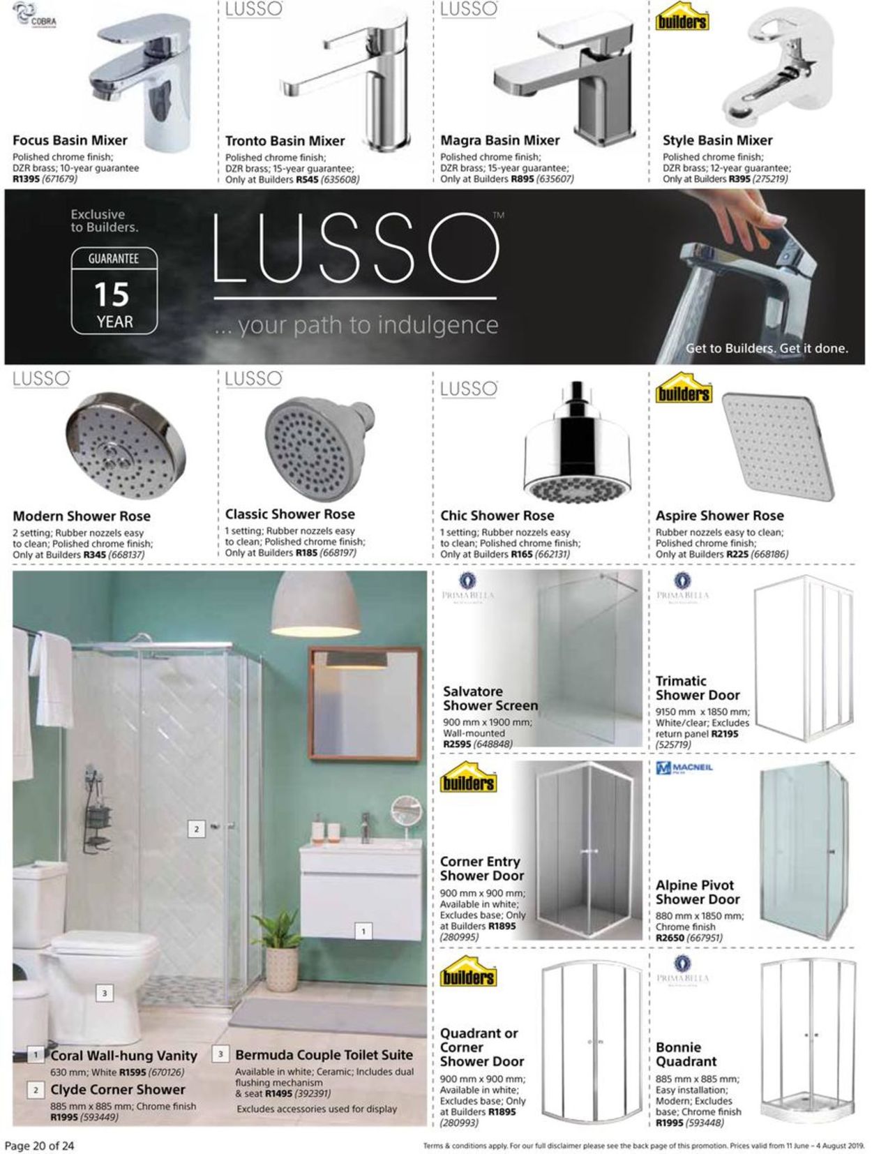 Builders Warehouse Catalogue - 2019/06/11-2019/08/04 (Page 20)