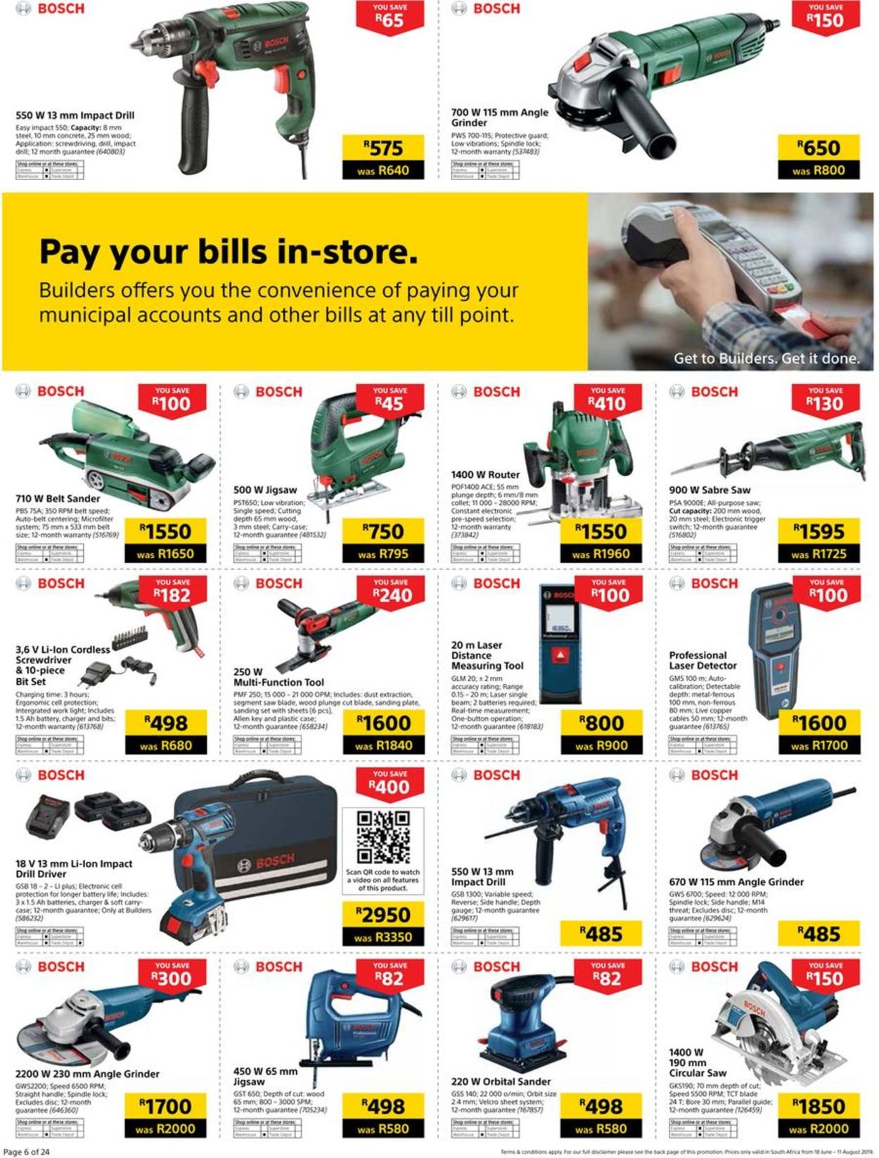 Builders Warehouse Catalogue - 2019/06/18-2019/08/11 (Page 6)