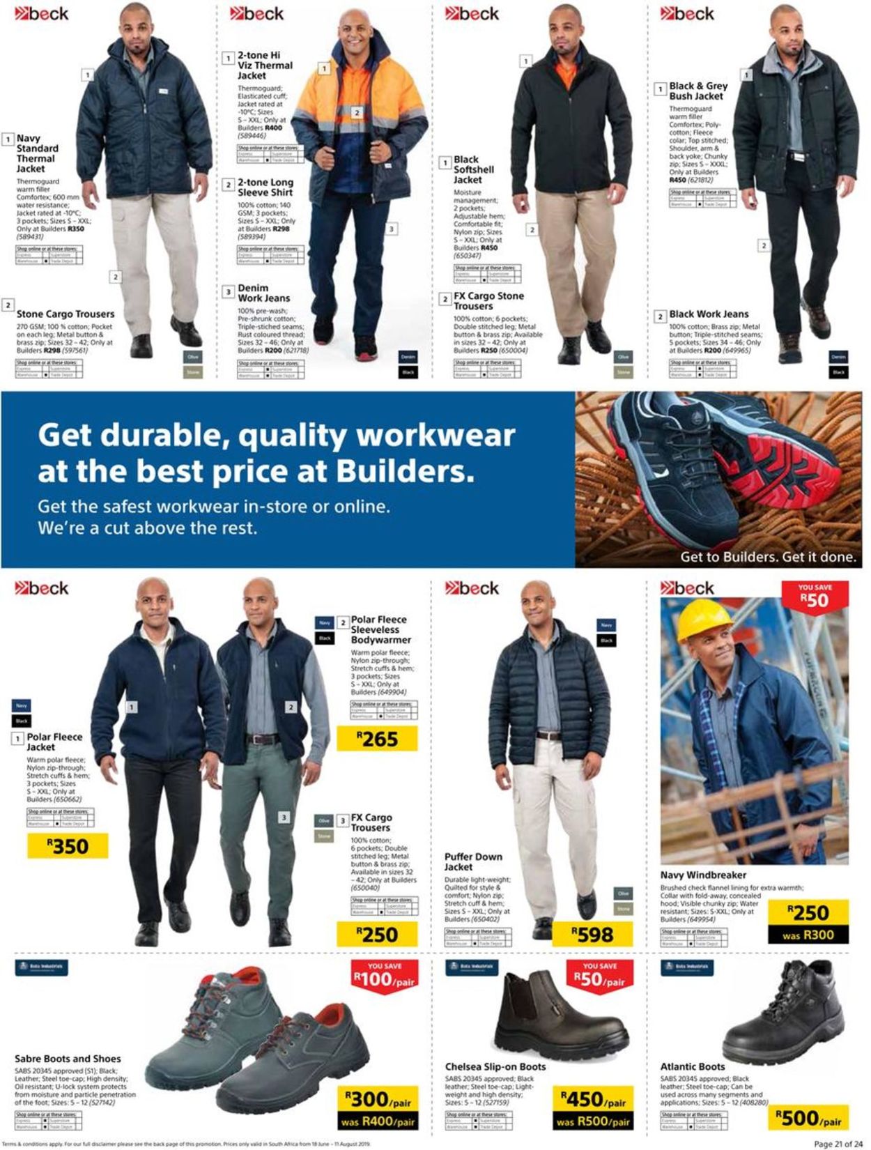 Builders Warehouse Catalogue - 2019/06/18-2019/08/11 (Page 21)