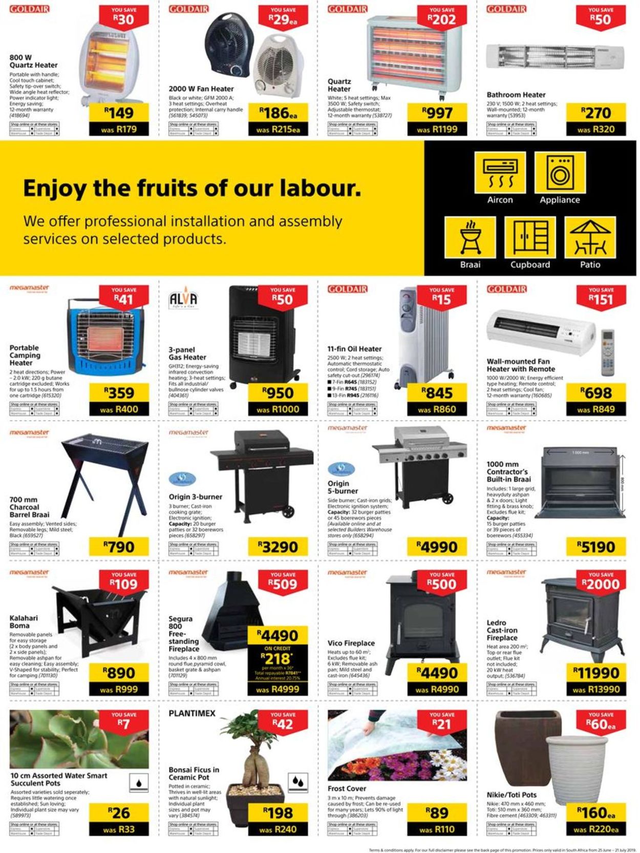 Builders Warehouse Catalogue - 2019/06/25-2019/07/21 (Page 5)
