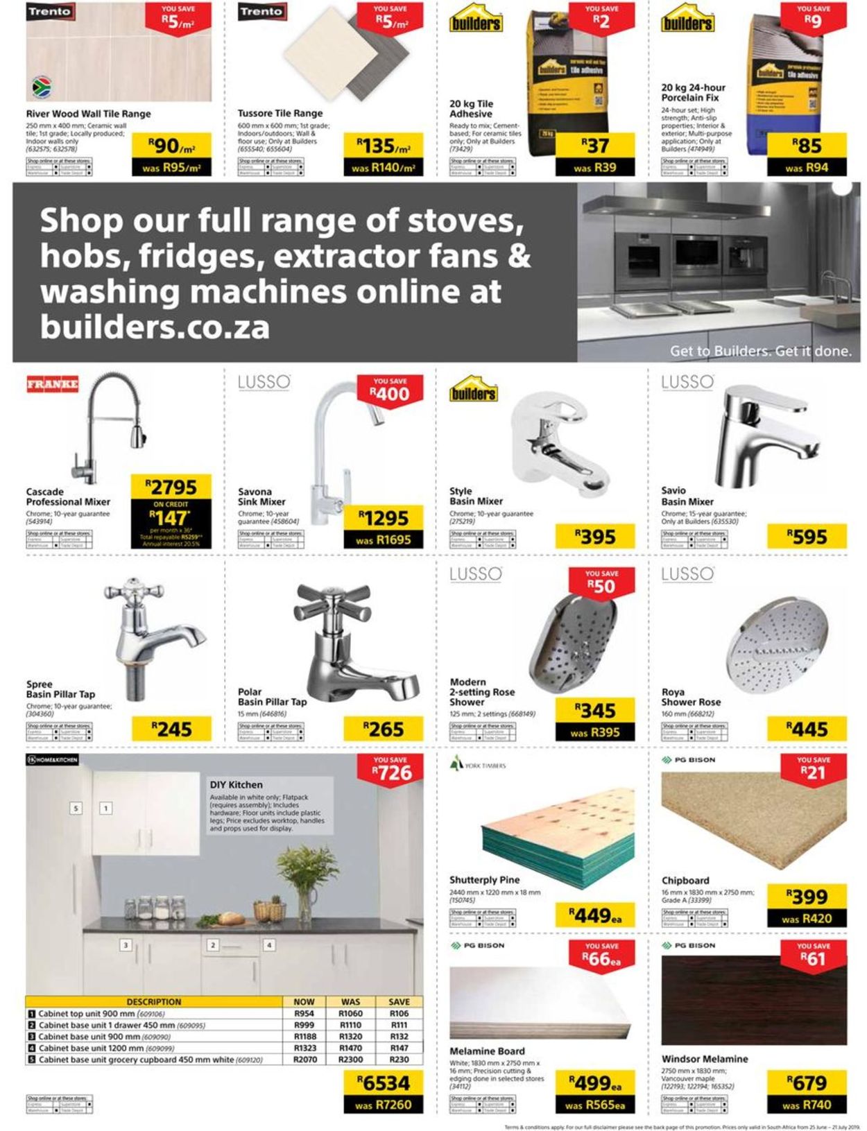 Builders Warehouse Catalogue - 2019/06/25-2019/07/21 (Page 7)